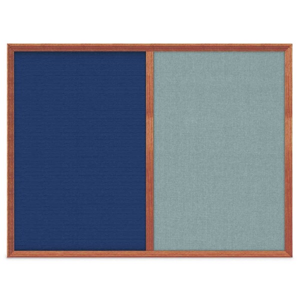 Slim Style Indoor Enclosed Corkboard, 12